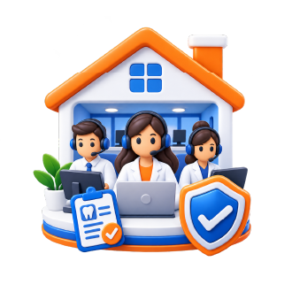 In-house dental marketing team icon